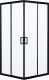 Душевой уголок Royal Bath HPD 100x100см чёрный RB100HPD-T-BL