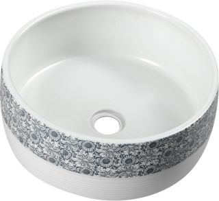 Раковина-чаша Sapho Priori PI027 41см белый/синий