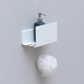 Полка Aquanet Магнум 302229 20 см белый матовый