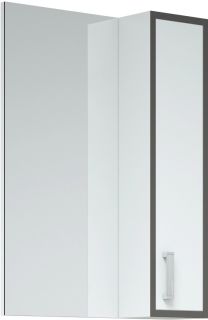 Зеркало-шкаф Corozo Спектр 50см белый/серый SD-00000708