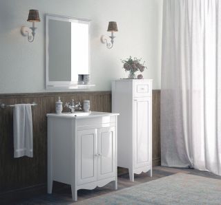 Зеркало Corozo Блюз 65см белый SD-00000002