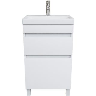 Тумба с раковиной IDDIS Zodiac 50 ZOD5CBFi95K Белая