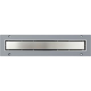 Душевой лоток Logan L002L-450 с решеткой Нержавеющая сталь под плитку