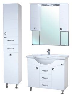 Пенал Bellezza Джулия 35см белый 00000011255