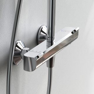 Душевая система AM.PM Func F078F400 с термостатом Хром