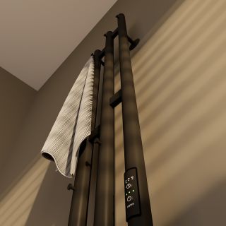 Электрический полотенцесушитель Altasan Бриз Бриз12017ЧМ Черный муар 120х17