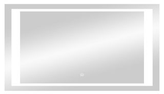 Зеркало с подсветкой Continent Quattro ЗЛП238 с сенсорным выключателем 120см