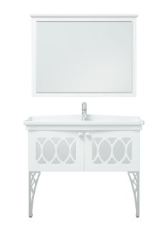 Тумба под раковину Corozo Таормина 85см белый SD-00000646