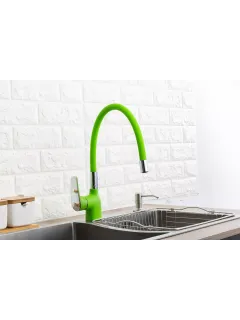 Смеситель для кухни Frap F4453-05 зеленый