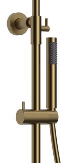 Душевая стойка Raiber Graceful RPG-007 с термостатом золото матовое