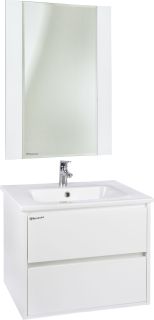 Зеркало Bellezza Лоренцо 60см белый 00000007021