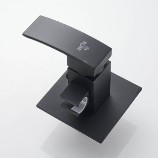 Гигиенический душ со смесителем Rose R1505H-2 чёрный матовый