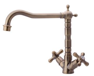 Смеситель для кухни Swedbe Selene 7142 бронза