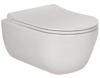 Комплект Berges 4в1 047255: инсталляция NOVUM525 кнопка F5 SoftTouch чёрная унитаз EGO Rimless сиденье Toma Slim SO