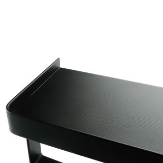 Бумагодержатель с полкой для телефона черный Fixsen Hotel (FX-31011B)