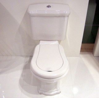 Сиденье для унитаза Kerasan Retro 108401 с крышкой белое