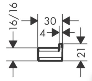 Крючок Hansgrohe AddStoris 41742670