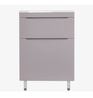 Тумба под раковину Style Line Бергамо СС-00002309 мини 60 Люкс антискрейтч Plus 60 см