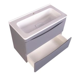 Тумба под раковину Style Line Бергамо СС-00002319 мини 70 Люкс антискрейтч Plus 70 см