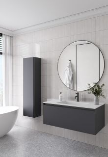 Тумба под раковину Armadi Art Quatro 790-M1-100-A-A 100 см антрацит