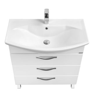 Тумба под раковину Акватон Ария 65см белый 1A123401AA010