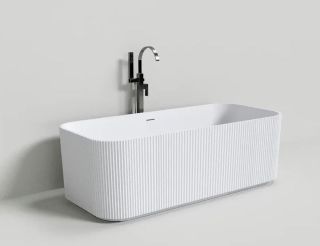 Ванна из искусственного камня NT Bagno Favoloso NT221 170x75см белый матовый