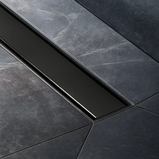 Душевой лоток BETTOSERB 13702511BM Compact Line Matte Black 750