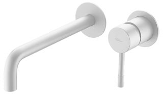 Смеситель встраиваемый Boheme Uno для раковины белый 465-MW