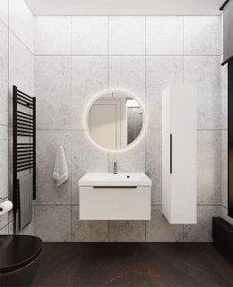 Тумба под раковину La Fenice Simpla FNC-01-SIM-B-60 белый  60 см