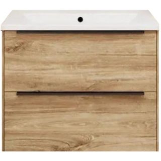 Тумба под раковину La Fenice Tesoro FNC-01-TES-DKK-80-2 Б Дуб канзас коричневый 80 см