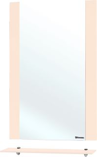 Зеркало Bellezza Рокко 50см бежевый 00000001219