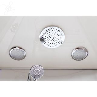 Душевая кабина Deto А102 L LED и гидромассажем 120х80х220 см