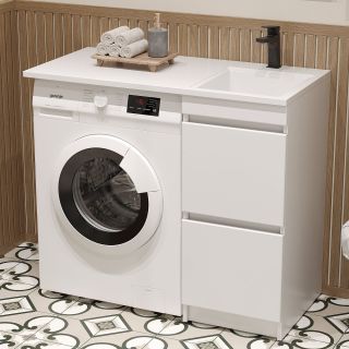 Тумба с раковиной DIWO Тольятти 110 см R с раковиной Тольятти