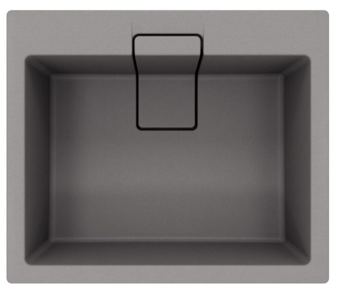 Кухонная мойка Florentina Ривьера 600 серый шёлк