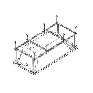 Монтажный комплект к акриловой ванне Santek Каледония 170х75 1WH302392