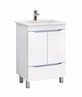 Тумба под раковину напольная Vigo Grani tn.GRI.ELI.60.2D.1Y 60 см белый
