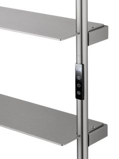 Полотенцесушитель электрический Wonzon & Woghand D?sseldorf WW-A205-BR 47x162 см брашированный никель