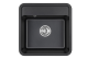 Мойка кухонная Granula Standart 5001, ЧЁРНЫЙ