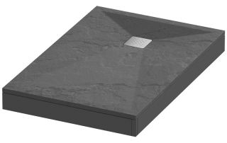 Душевой поддон Grossman Strong GR-S270100Q 100x70см графит