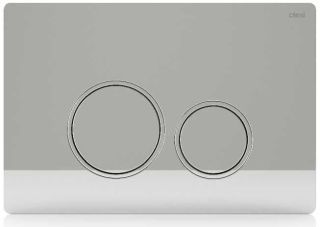 Кнопка смыва Ctesi Round BK0202120 хром