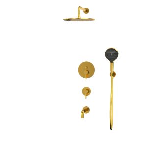 Душевой комплект WHITECROSS Y YSET07TOPGLB брашированное золото