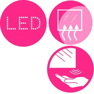 Зеркало с подсветкой Jacob Delafon Parallel EB1418RU-NF 120 см с инфракрасным выключателем и антизапотеванием