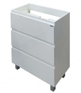 Напольная тумба под раковину Эстет Bali New ФР-00009962 65см три ящика белый