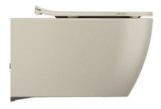 Подвесной унитаз Isvea Sentimenti Neo 10AR02010SV-2K безободковый крышка микролифт слоновая кость