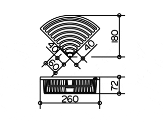 Корзинка для губки Keuco 24944010100 хром
