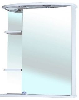 Зеркало-шкаф с подсветкой Bellezza Магнолия 60см правое белый 0000001138