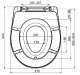 Сиденье для унитаза AlcaPlast Softclose со съемным детским вкладышем A603