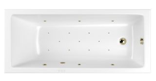 Гидромассажная ванна Whitecross Wave 0101.170070.100.RELAX.BR 170x70см Relax бронза