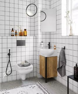 Напольная тумба Aqwella Porto POR0104DB 45см дуб балтийский