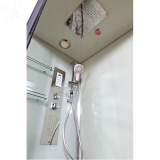 Душевая кабина Deto Z120 KERAVA с электрикой 120х90х220 см